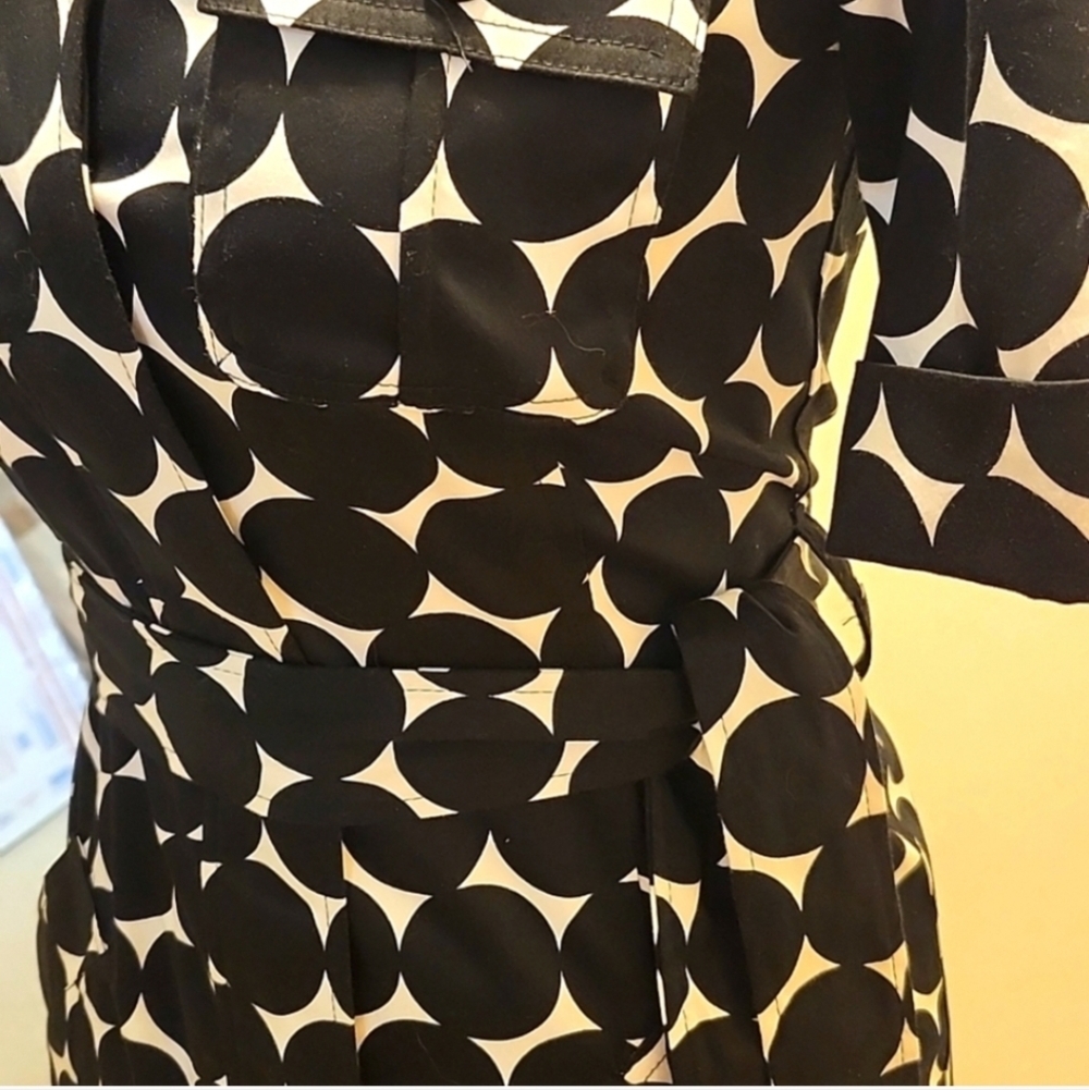 Marvin Richards Shirt Dress Size 2 elegant stretchy - Picture 3 of 8